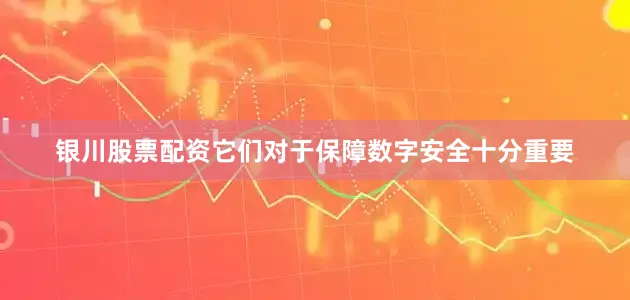 银川股票配资它们对于保障数字安全十分重要